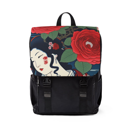 RichIcon Signature Blood-Flora Shoulder Backpack